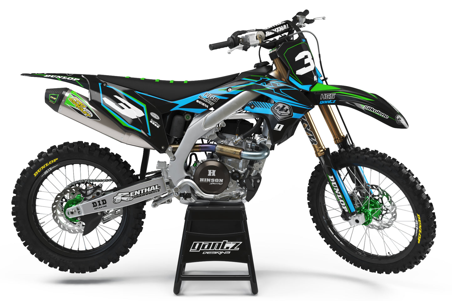 KAWASAKI TD BLUE