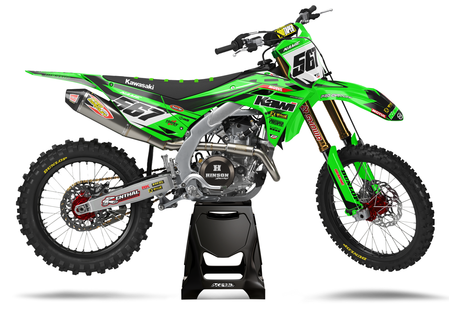 KAWASAKI kawi green
