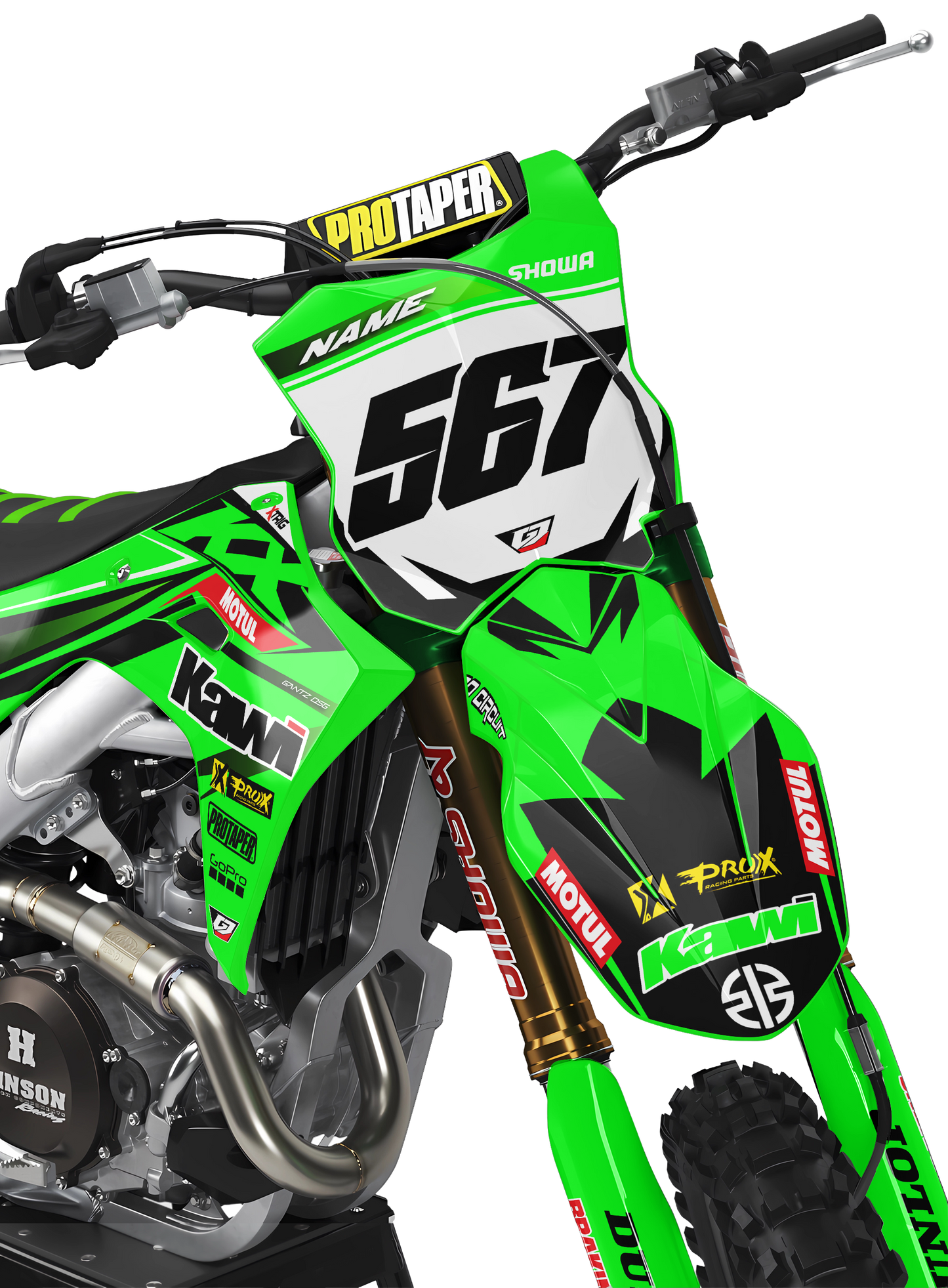 KAWASAKI kawi green