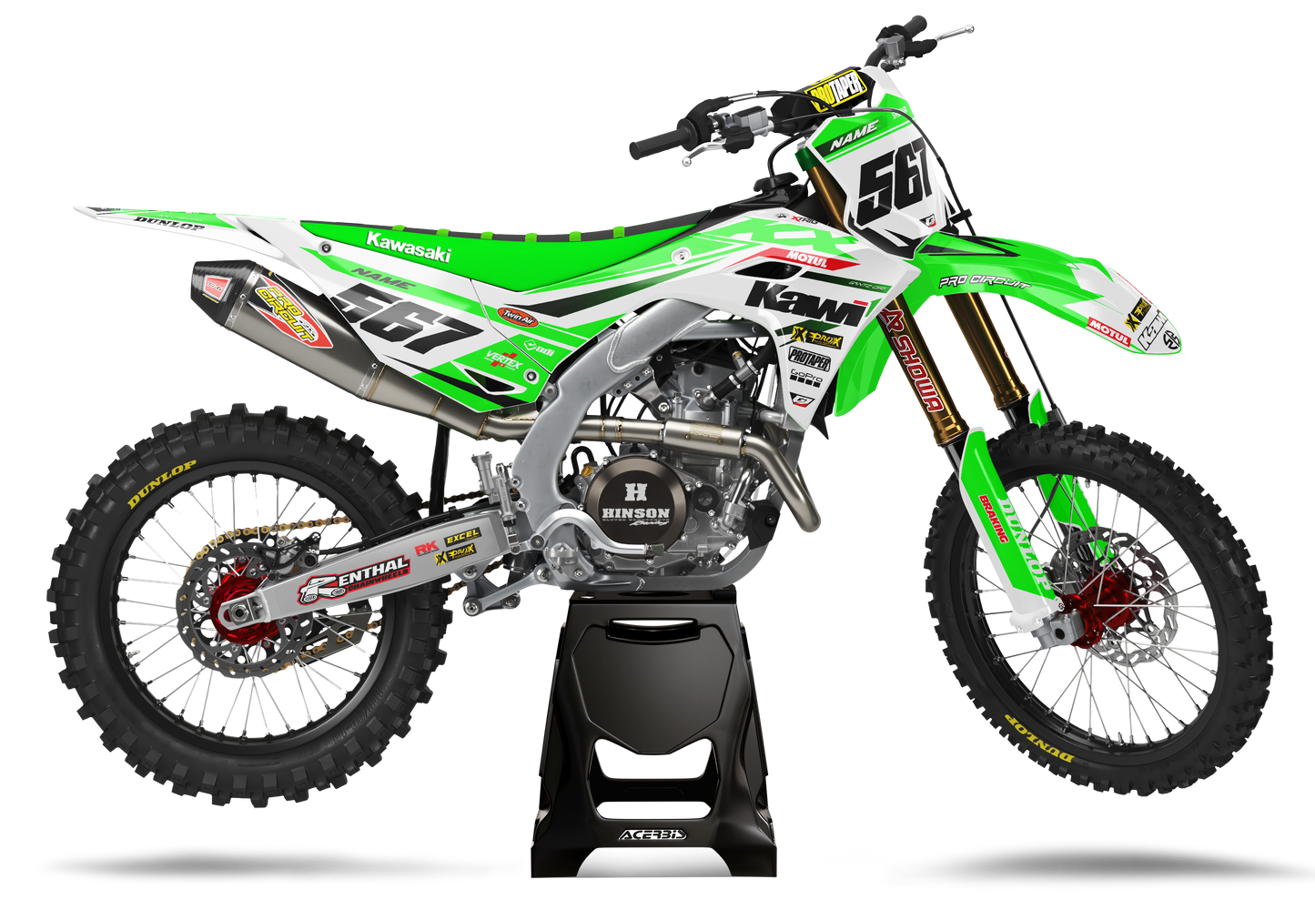 KAWASAKI kawi white