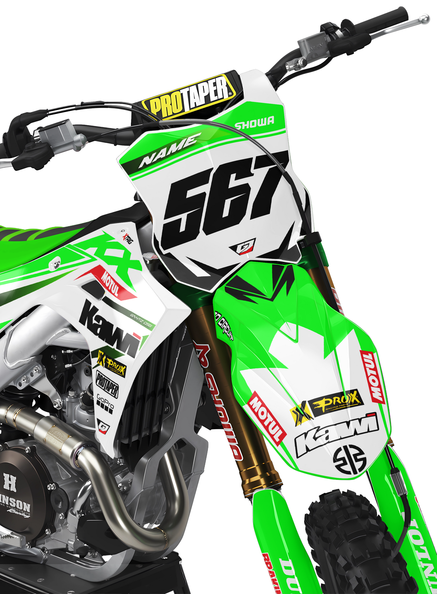 KAWASAKI kawi white
