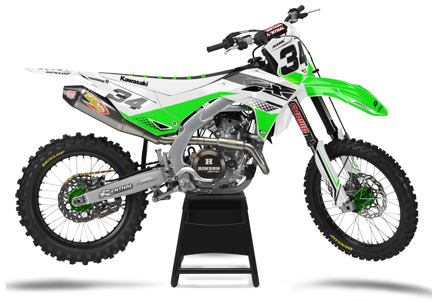 KAWASAKI LIGHTNING WHITE