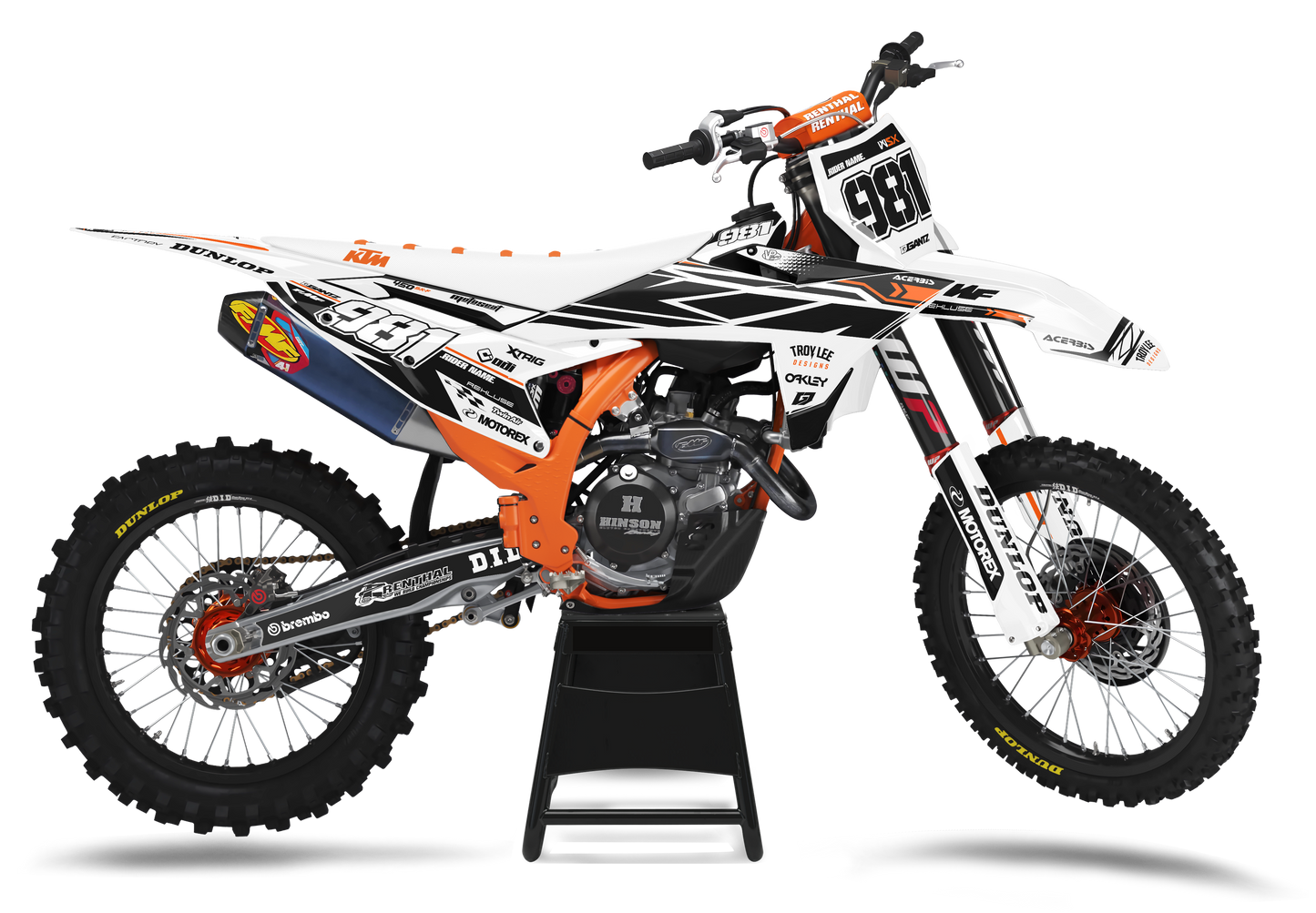 KTM ARCTIC WHITE