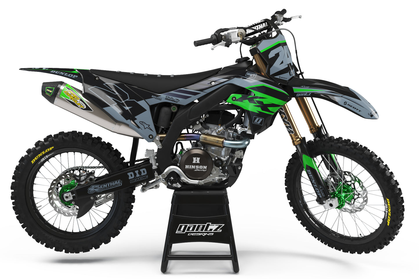 KAWASAKI SPLIT GREY